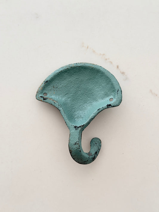 Cast Iron Seashell Wall Hook