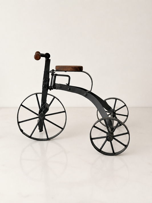Vintage Cast Iron Tricycle
