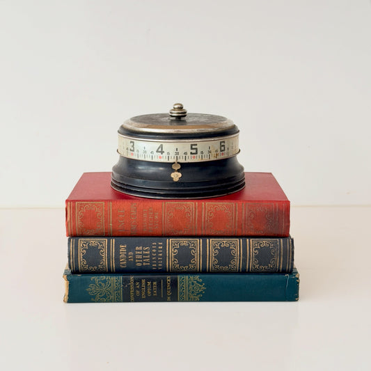 Vintage 1930s Lux Mystery Rotary (“Tape Measure”) Clock