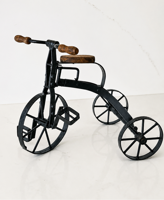 Vintage Cast Iron Tricycle