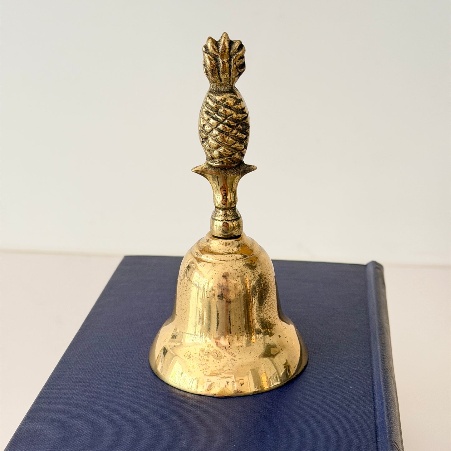 Vintage Brass Pineapple Bell