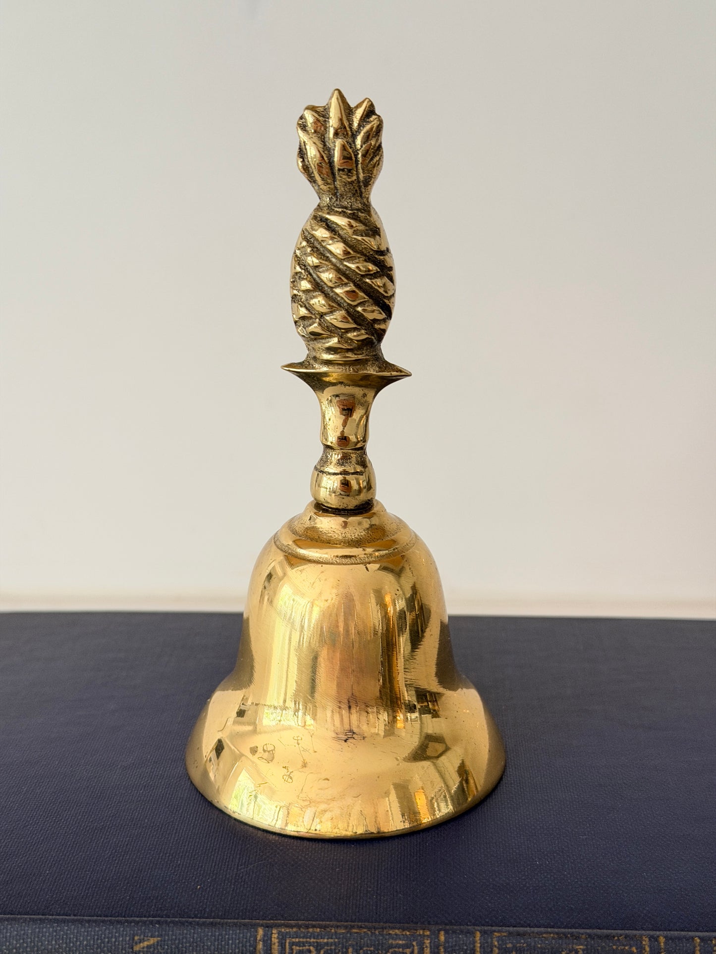 Vintage Brass Pineapple Bell