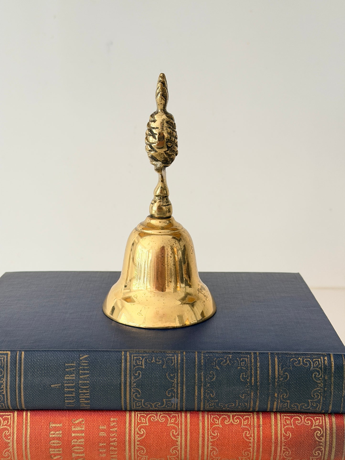 Vintage Brass Pineapple Bell