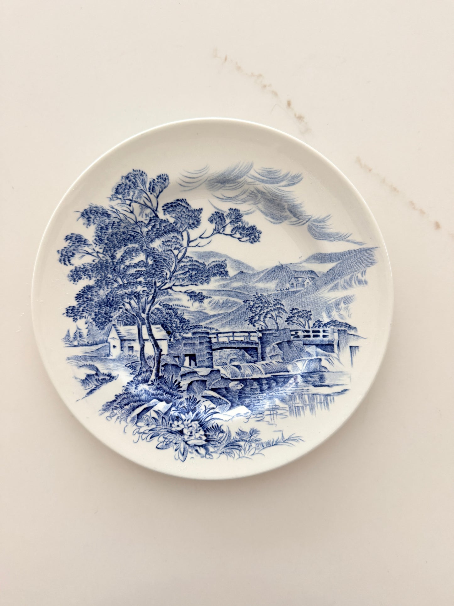 Vintage Wedgwood Countryside 7" Plate