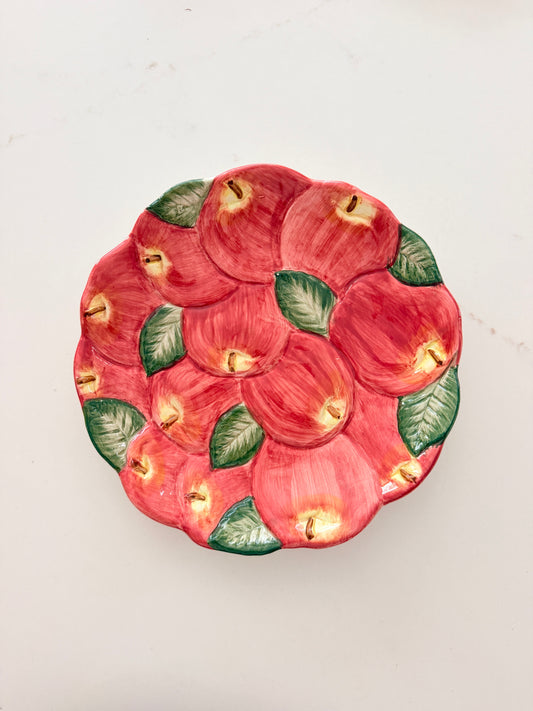 Vintage Fitz & Floyd Apples Plate