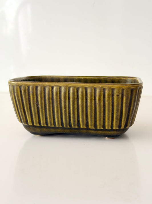 Vintage McCoy Brush Ceramic Planter
