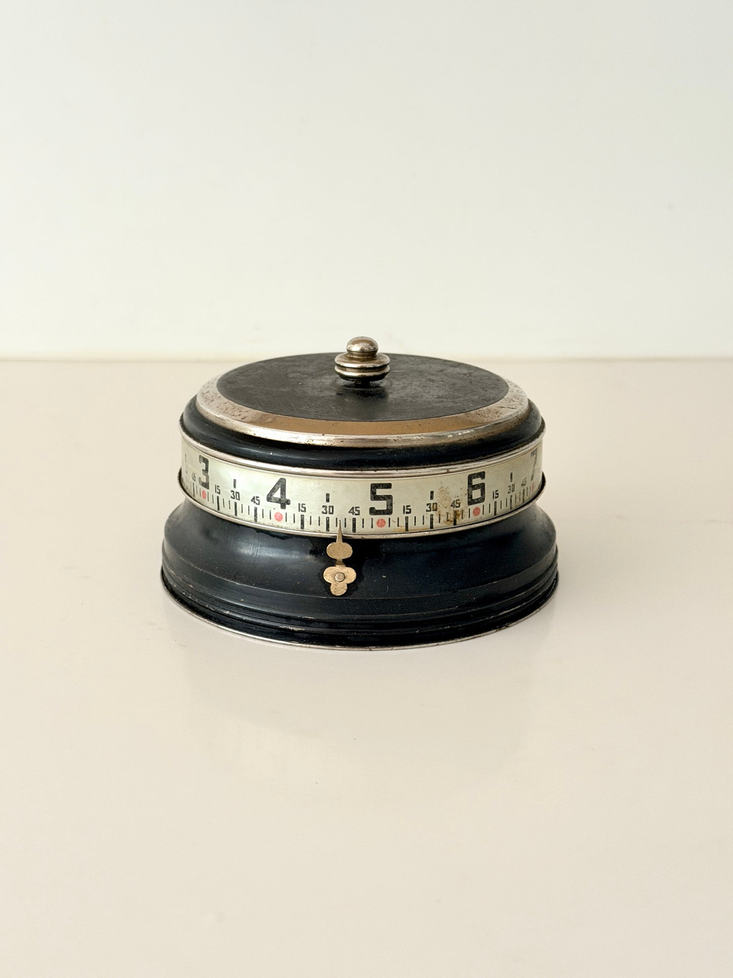 Vintage 1930s Lux Mystery Rotary (“Tape Measure”) Clock