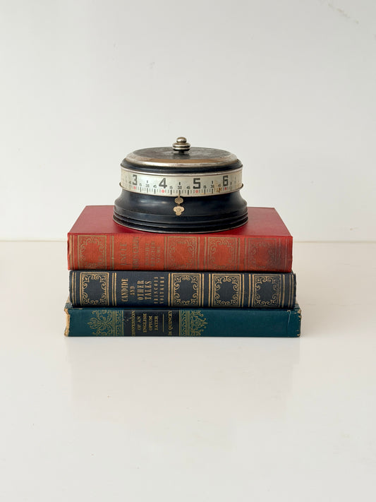 Vintage 1930s Lux Mystery Rotary (“Tape Measure”) Clock