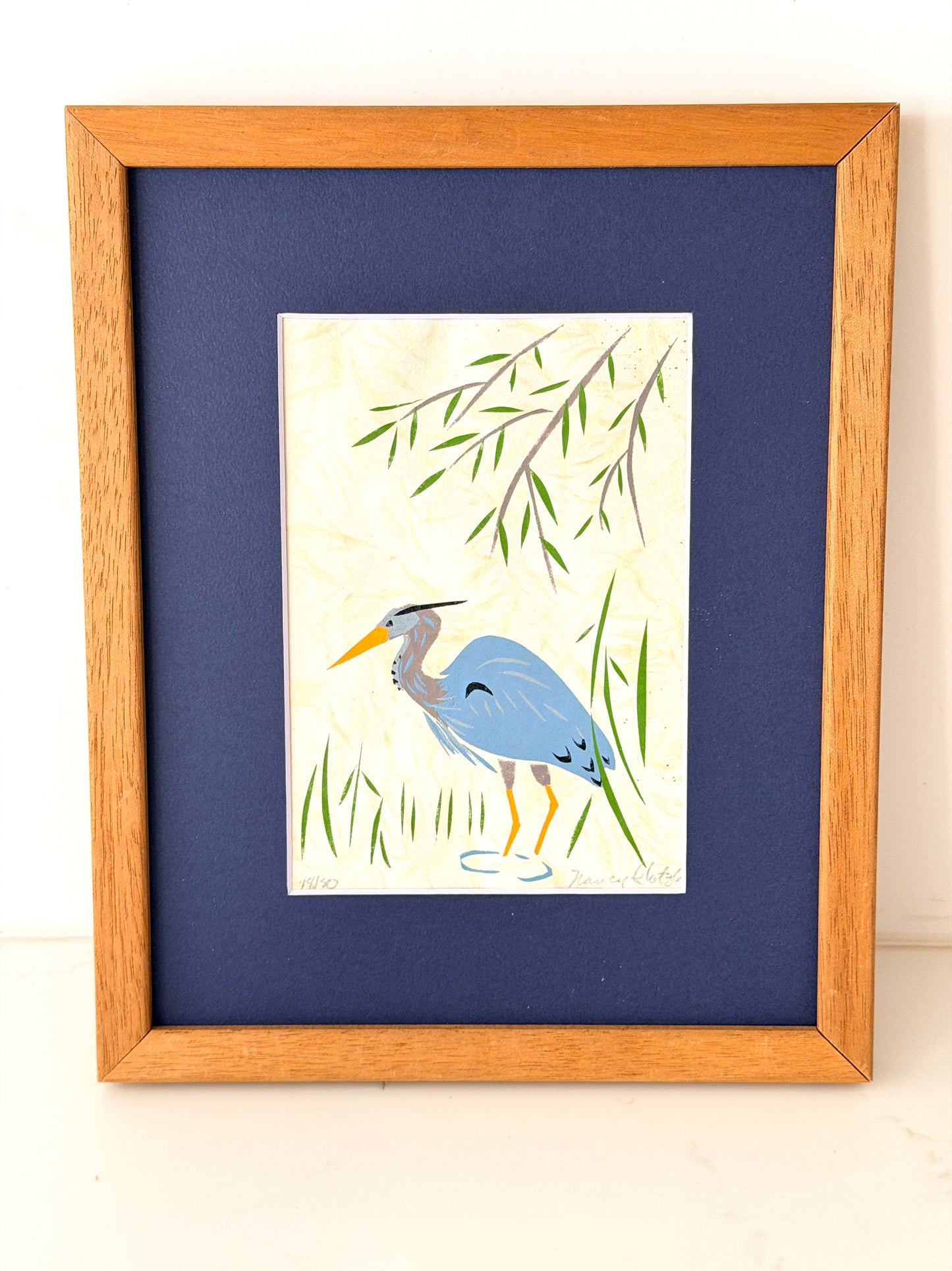 Pair of Vintage Limited Edition Signed and Painted Prints