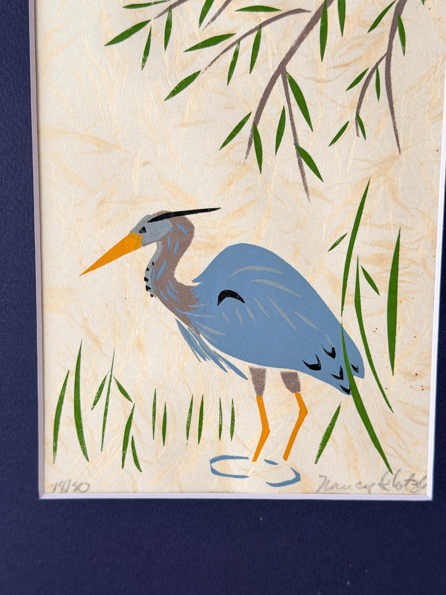 Pair of Vintage Limited Edition Signed and Painted Prints