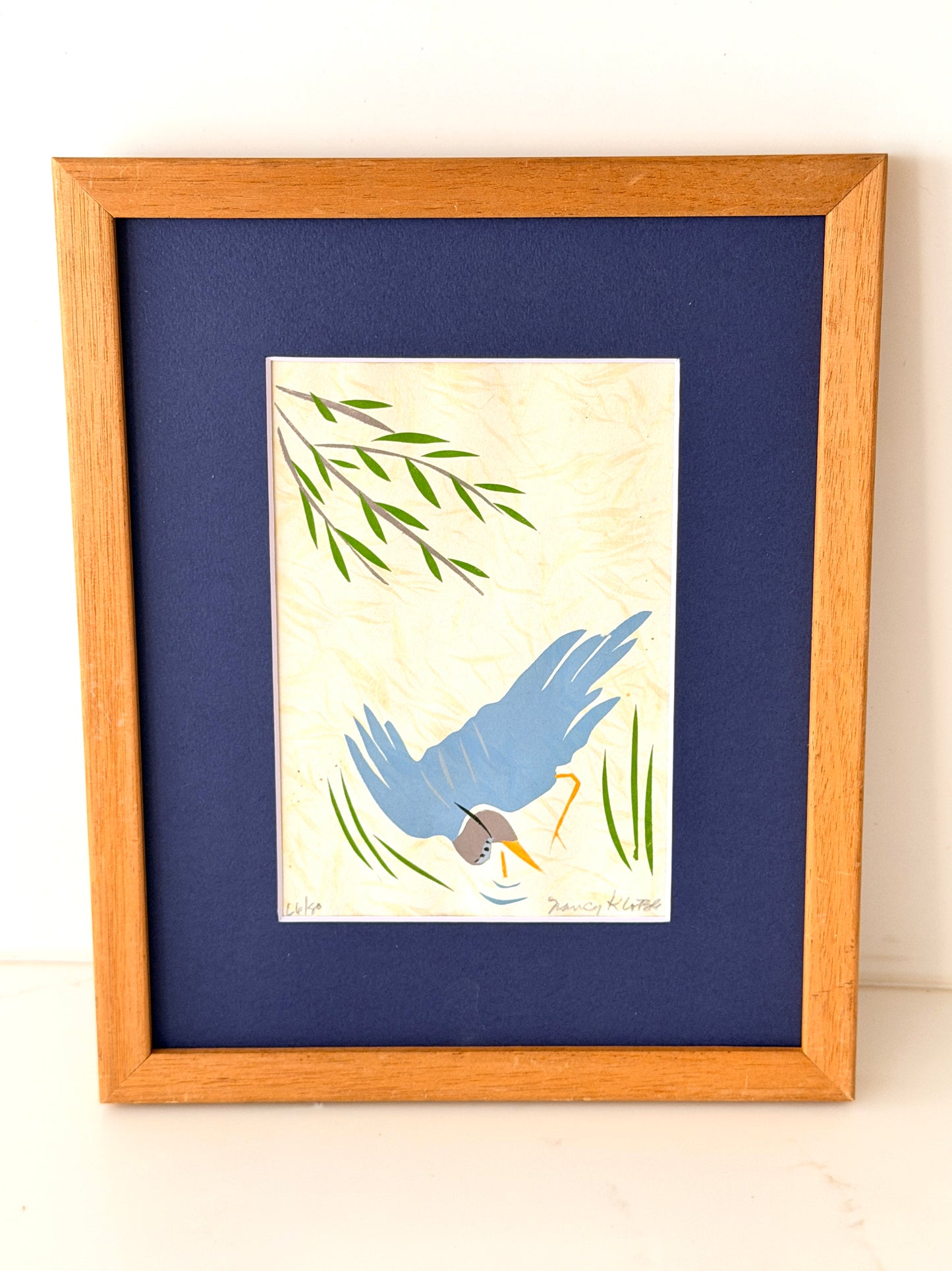 Pair of Vintage Limited Edition Signed and Painted Prints
