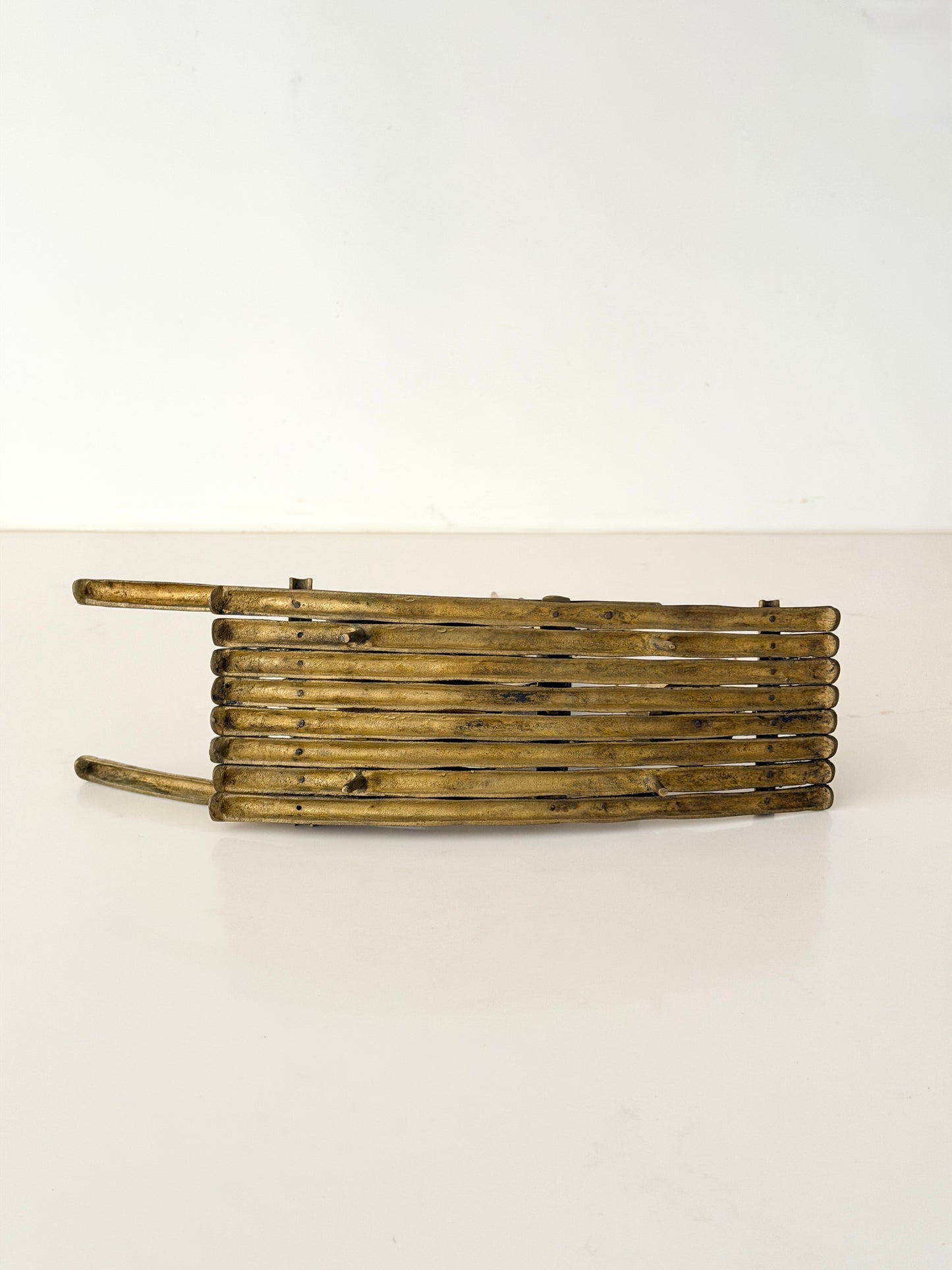 Vintage Brass Chinese Sailboat