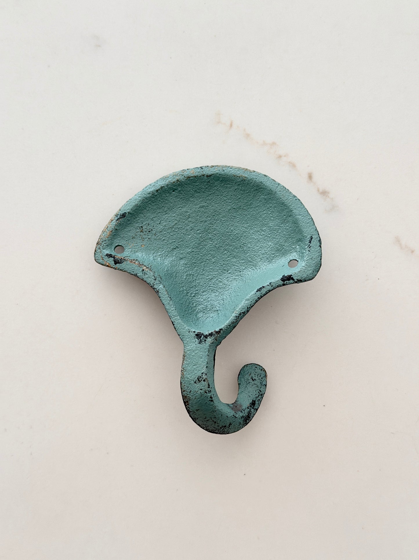 Cast Iron Seashell Wall Hook