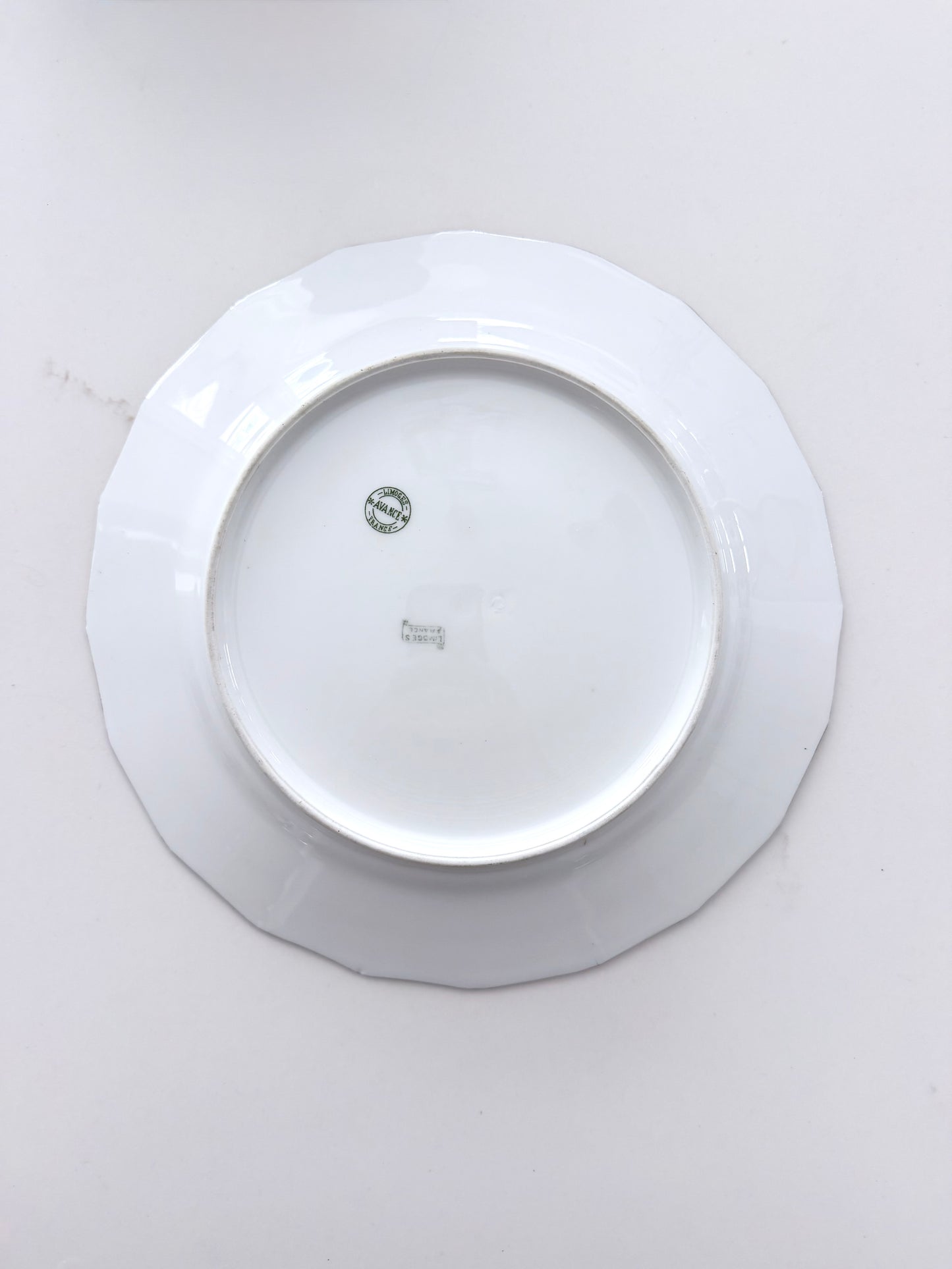 Antique Limoges 9.5" Porcelain Plate