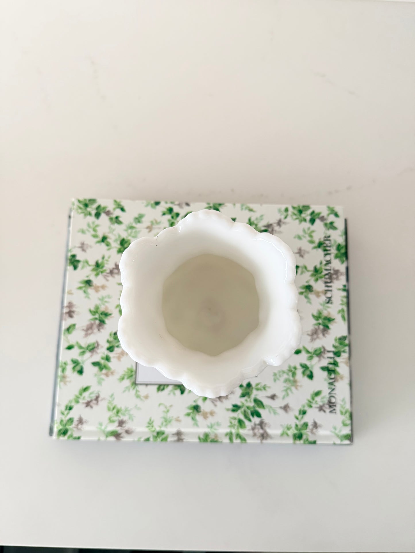 Vintage Westmoreland Milk Glass Vase