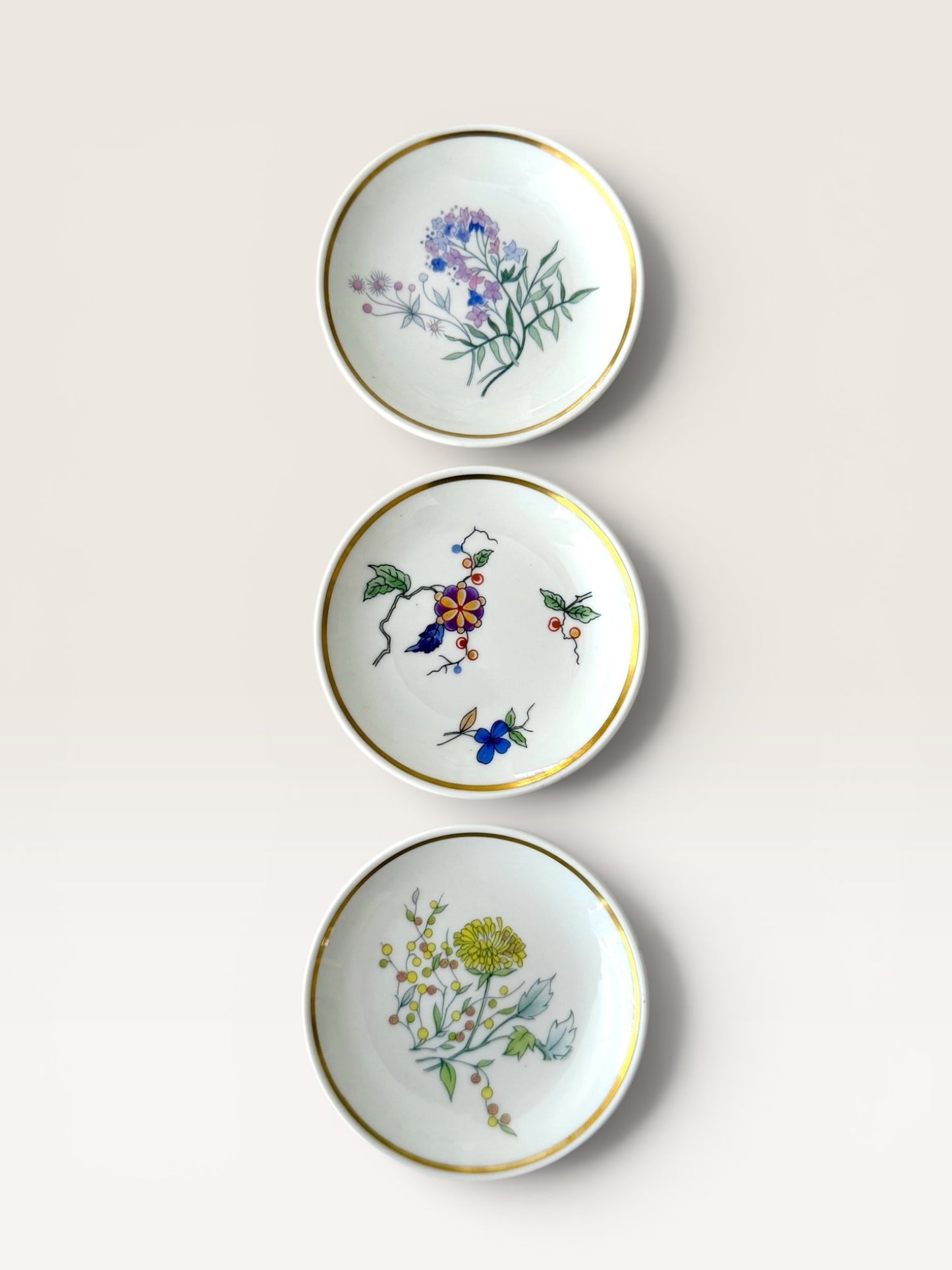Vintage Ginori Porcelain Butter Pats