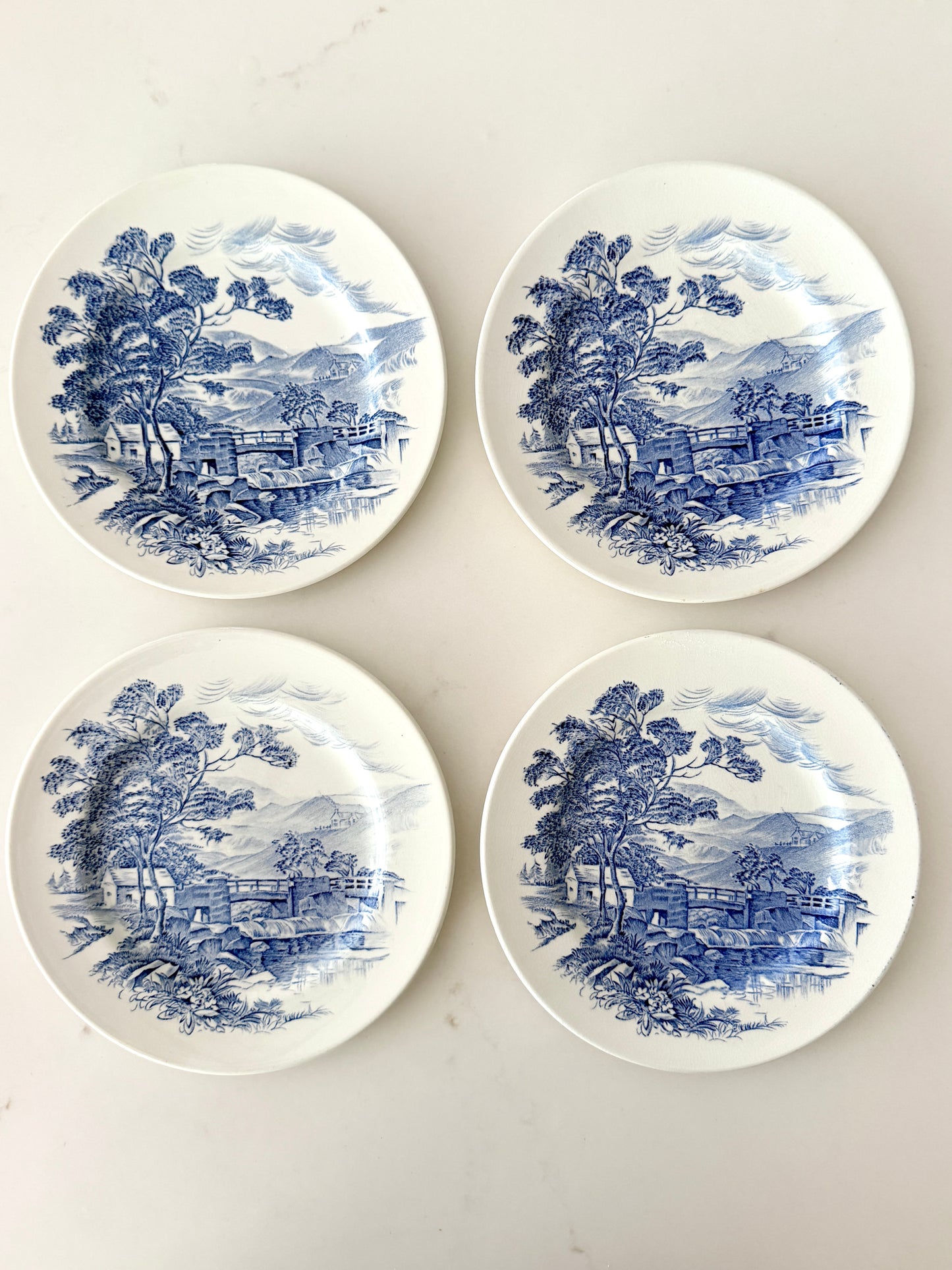 Vintage Wedgwood Countryside 7" Plate