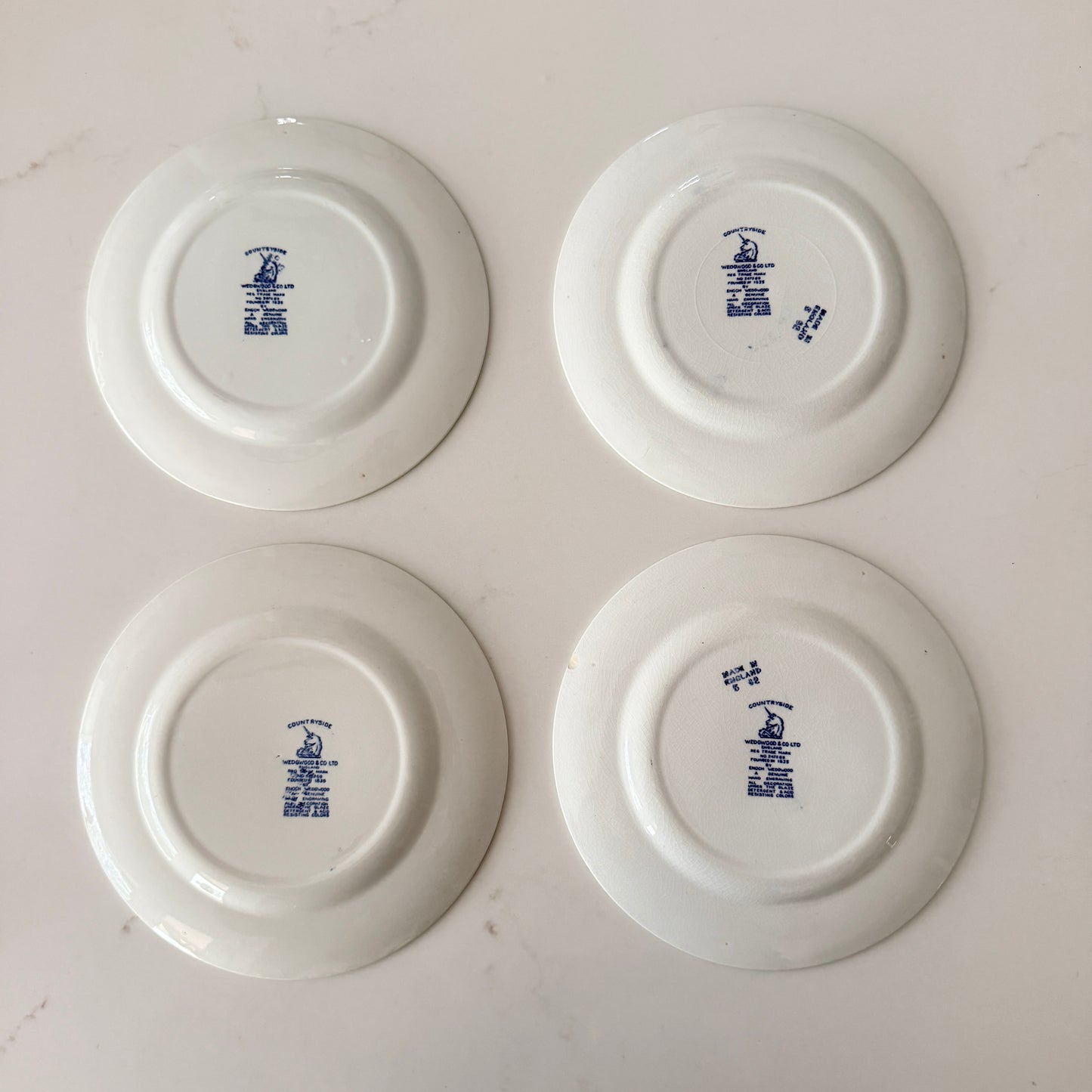 Vintage Wedgwood Countryside 7" Plate