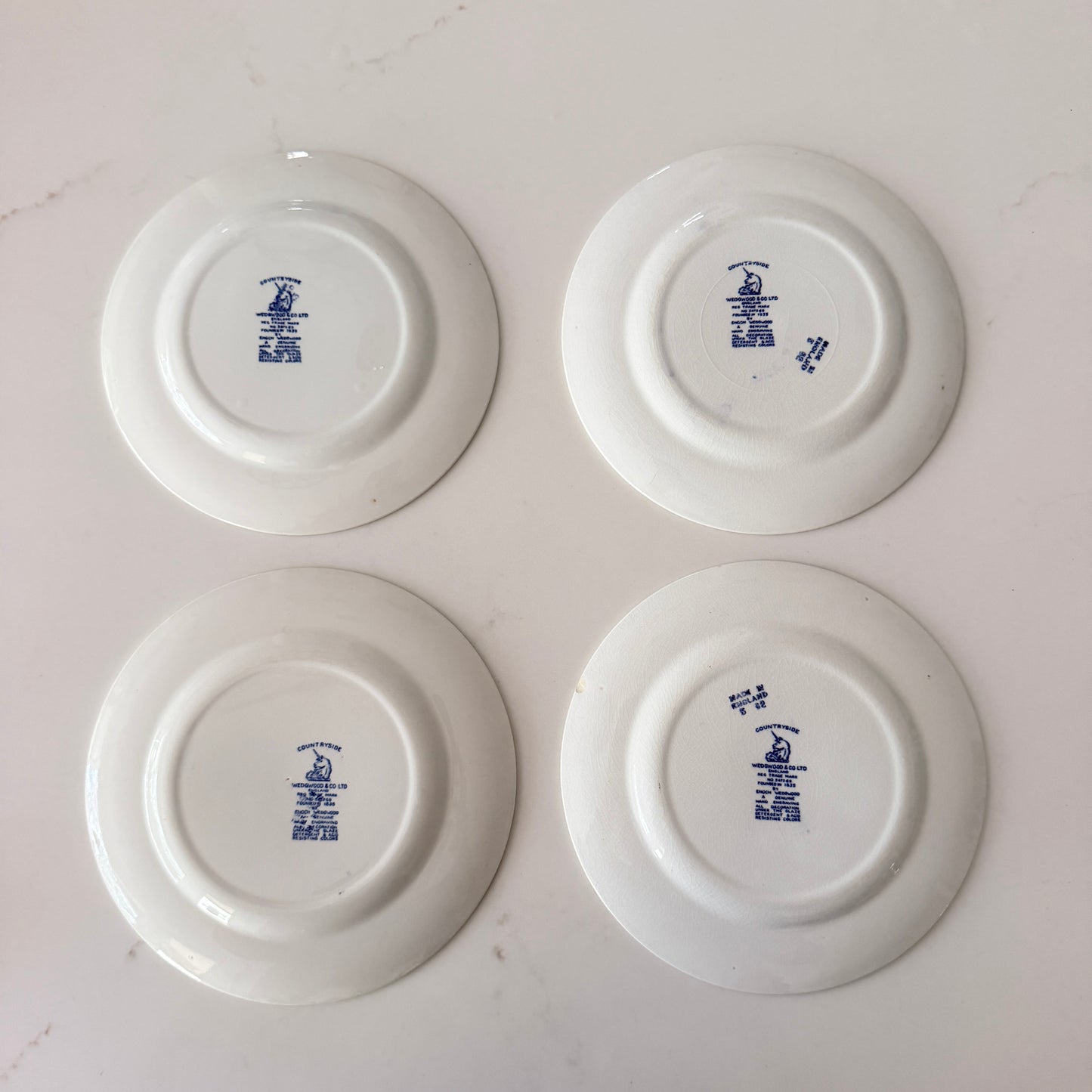 Vintage Wedgwood Countryside 7" Plate