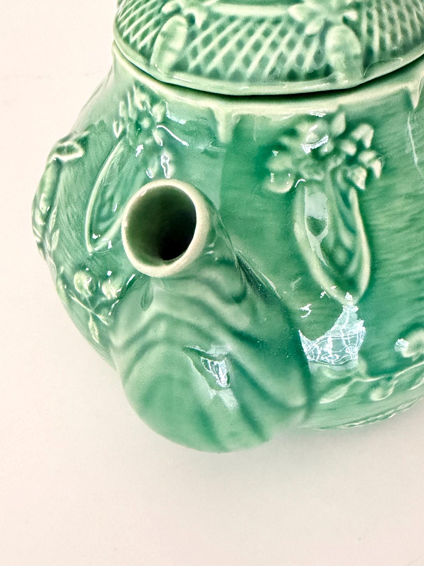 Vintage Bordallo Pinheiro Rabbit Teapot