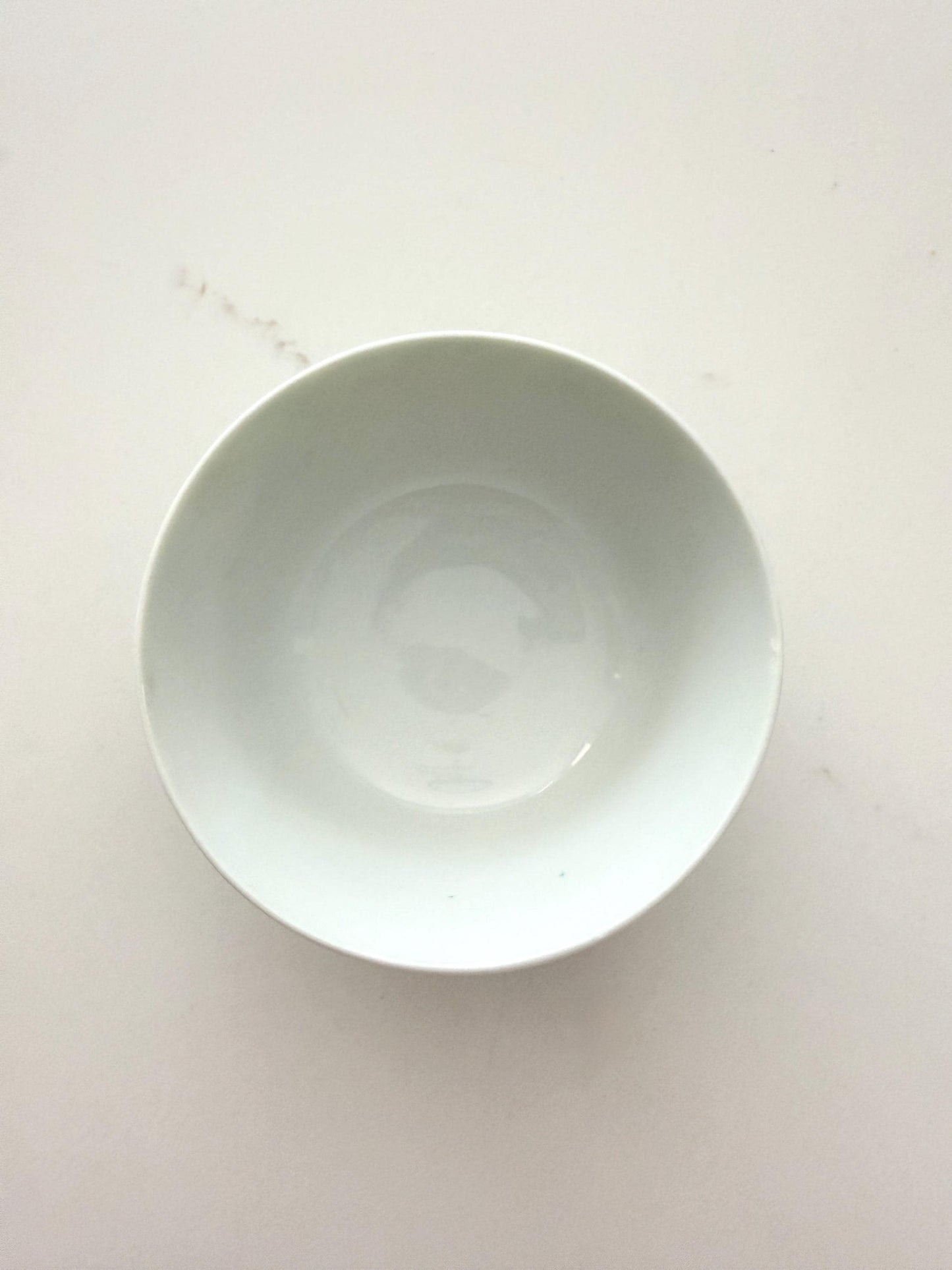 Vintage Rose Canton Porcelain Footed Rice Bowl