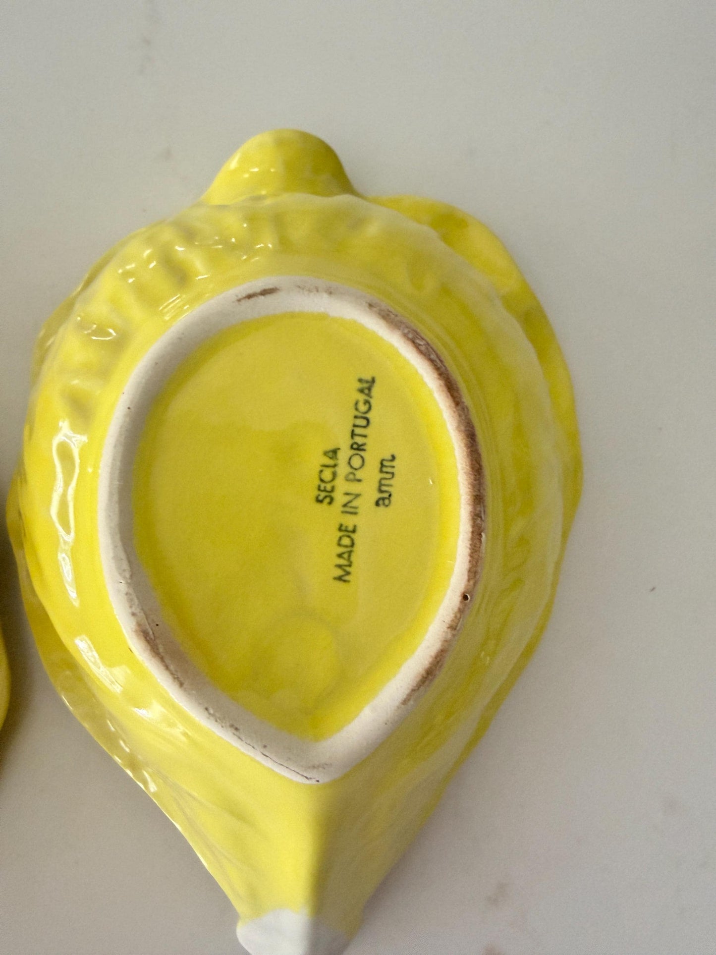 Vintage Secla Cabbage Leaf Bowl (sold individually)