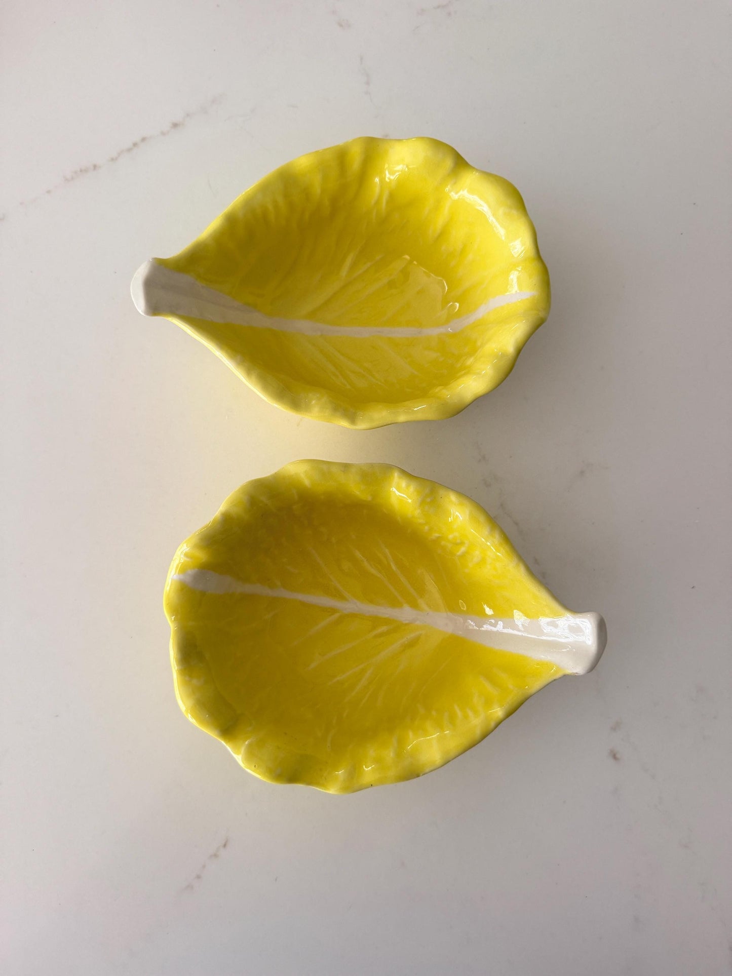 Vintage Secla Cabbage Leaf Bowl (sold individually)